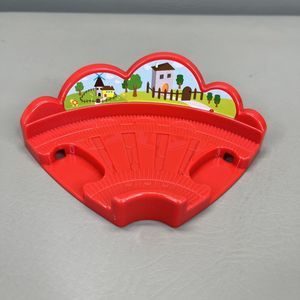 VTech Go! Go! Smart Wheels Train Station Replacement Part Red 90 Degree Track